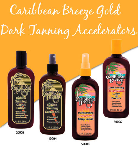       Caribbean Breeze Tanning Accelerators