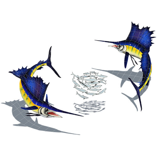 Sailfish Pool Mosaic